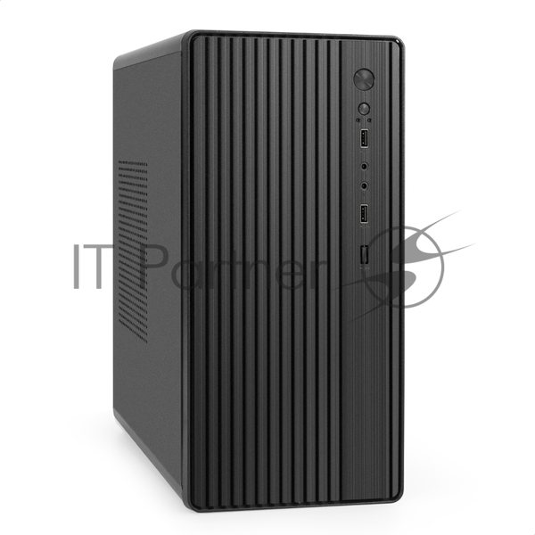 Корпус ExeGate BAA-503-AAA450, Mini-Tower, чёрный, 1 x 80/90 мм, БП 450 Вт