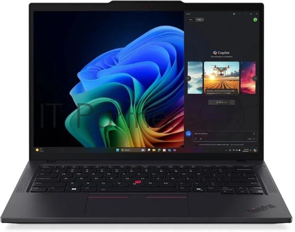 Ноутбук ThinkPad T14 Gen 6 14" WUXGA (1920x1200) IPS 400N, Ultra 7 258V, 32GB LPDDR5x-8533, 512GB SSD M.2, Arc 140V,  WiFi7, BT, TPM2, FPR, 5MP+IR Cam, 57Wh, 65W USB-C, Win 11 Pro, 1.38kg, 1Y