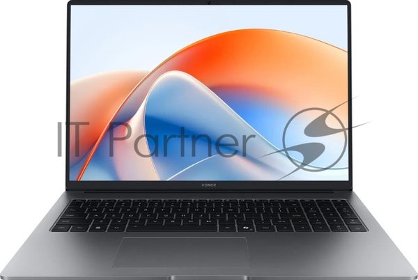 Ноутбук Honor MagicBook X16 Plus 2025 BornB-5651F Core 5 220H 16Gb SSD512Gb Intel Iris Xe graphics 16" IPS FHD+ (1920x1200) Windows 11 Home grey space WiFi BT Cam (5301ALVX)