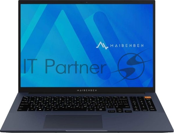 Ноутбук Maibenben M16C-R745UM/16"/IPS/AMD Ryzen 5 7445HS/16Gb/512Gb SSD/AMD Radeon Graphics/Windows 11 Home/синий/1.84kg