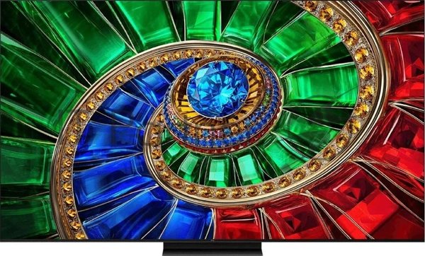 Телевизор TCL 75" 75RM7L, черный, QLED RGB-Mini LED, 3840x2160 4K Ultra HD, 144 Гц, Google TV, 3 ГБ/64 ГБ