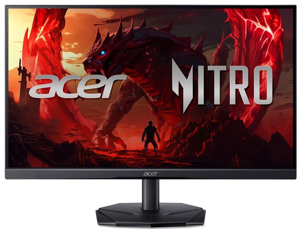 Монитор 24.5" Acer Nitro KG251QZ1biip VA 1920x1080, 280 Гц, 1 мс, 16:9, 250 кд/м², 2xHDMI, 1xDP, HDR, Flicker Free, Low Blue Light, черный