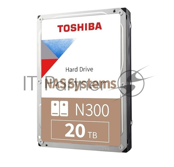 Жесткий диск HDD Toshiba N300 20Tb 7200rpm SATA-III 1024Mb 3.5"