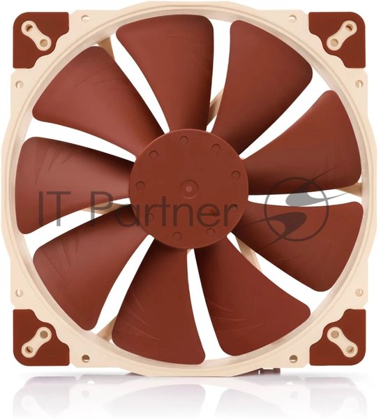 Вентилятор корпусной Noctua NF-A20 PWM, 200 мм, 350-800 об/мин, 18.1 дБ, 4-pin PWM, без подсветки