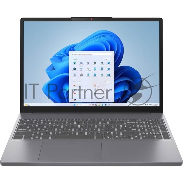 Ноутбук Lenovo IdeaPad Slim 3 15IRH10/15.3"/IPS/Intel Core i5 13420H/16Gb/512Gb/Intel UHD Graphics/Windows 11 Pro/серый/1.63kg