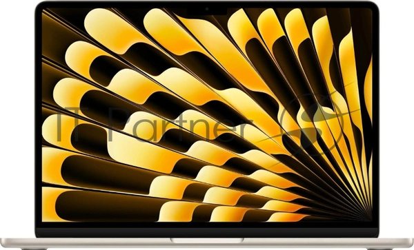 Ноутбук Apple MacBook Air A3449/13.6"/IPS (Liquid Retina)/Apple M5 10 core/16Gb/512Gb SSD/Apple Graphics 8 core GPU/macOS/сияющая звезда/1.23kg