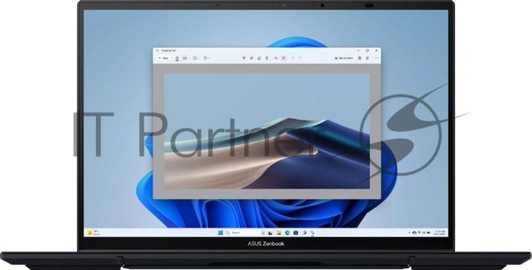 Ноутбук Asus ZenBook Duo UX8406CA-QL460X/14"/OLED/Intel Core Ultra 7 255H/16Gb/512Gb SSD/Intel Arc/Windows 11 Pro/темно-серый/1.65kg