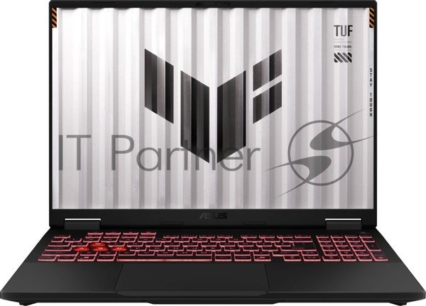 Ноутбук Asus TUF Gaming A16 FA608PP-QT006/16"/IPS/AMD Ryzen 9 8940HX/16Gb/512Gb SSD/NVIDIA GeForce RTX 5070 8Gb/без ОС/серый/2.2kg