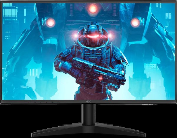 Монитор 23.8" AOC Q24B36X IPS 2560x1440, 144 Гц, 4 мс, 16:9, 300 кд/м², HDMI, DisplayPort, HDR10, Flicker Free, Low Blue Light, черный