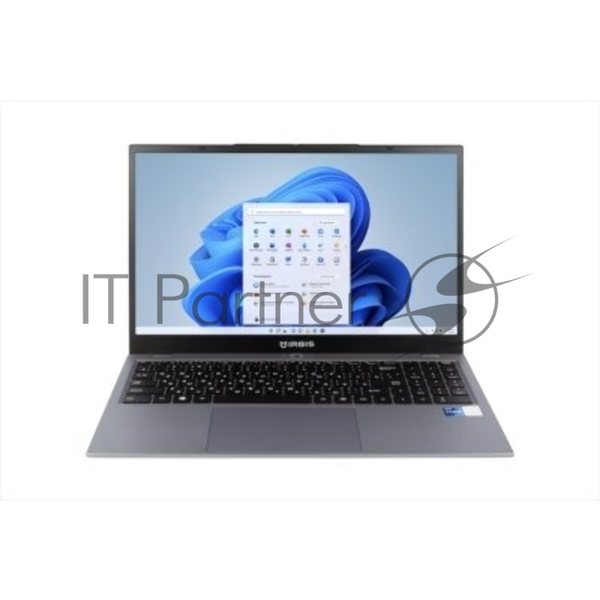 Ноутбук IRBIS SmartBook 15NBP3508/15.6"/IPS/Intel Core i5-1250P/16Gb/512Gb SSD/Iris Xe Graphics/Windows 11 Pro/серый/1.7kg
