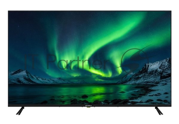 Телевизор Raskat 65" 65U5400B черный QLED UHD 60Hz Smart TV YaOS 1.5GB/8GB