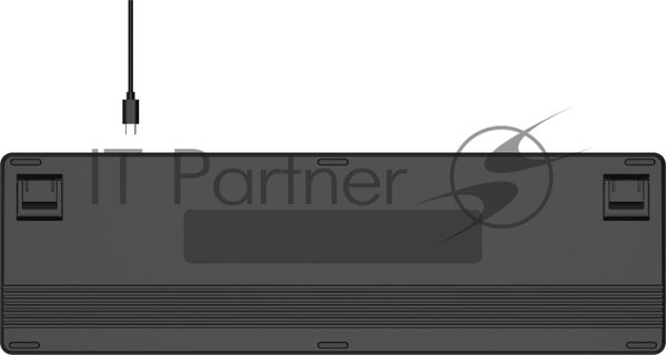 Клавиатура A4Tech FX55 черный USB slim Multimedia кабель 1.5м