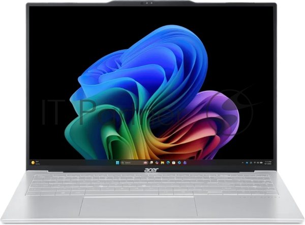Ноутбук Acer Swift Air 16 SFA16-61M/16"/OLED/AMD Ryzen AI 7 345/16Gb/512Gb/SSD/AMD Radeon 840M/Без ОС/серебристый/0.99kg