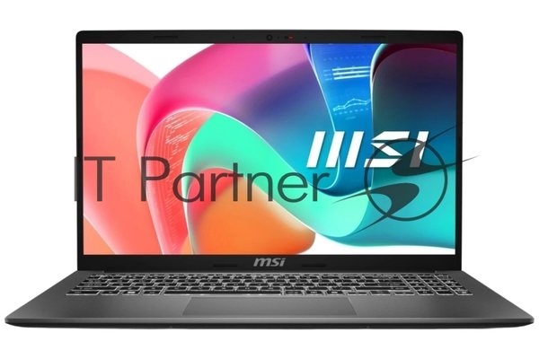 Ноутбук MSI Modern 15 F1MG-1072XRU/15.6"/IPS/Intel Core 5 120U/32Gb/512Gb/SSD/Intel Graphics/Без ОС/серый/1.7kg