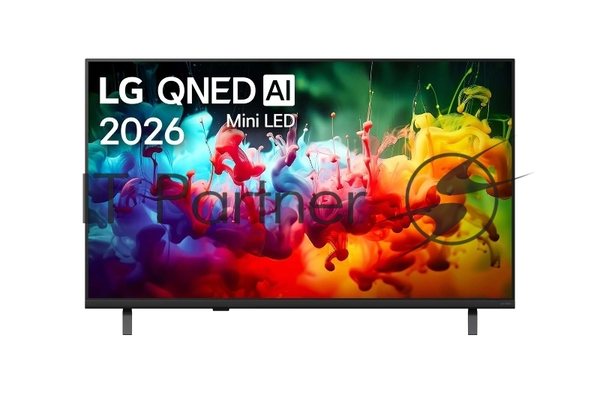 Телевизор LG 43" 43QNED70B6C.ARUG черный QNED UHD 60Hz Smart TV webOS