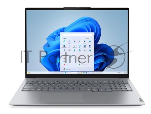Ноутбук Lenovo ThinkBook 16 G8 IRL/16"/IPS/Intel Core 7 240H/16Gb/512Gb SSD/Intel Graphics/noOS/серый/1.7kg