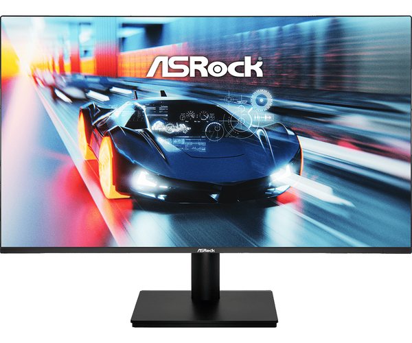 Монитор 27" ASRock CL27FFAE IPS 1920x1080, 120 Гц, 1 мс, 16:9, 300 кд/м², HDMI, VGA, Flicker Free, Low Blue Light, черный
