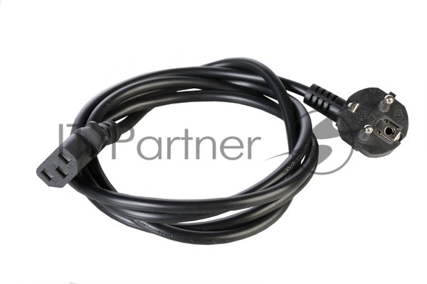 Шнур питания с заземл. IEC 60320 C13/EU-Schuko, 10А/250В (3x1,0), длина 3 м. (R-10-Cord-C13-S-3)