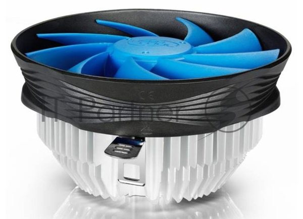 Кулер для процессора DEEPCOOL GAMMA ARCHER синий, 120 мм, алюминий, 1600 об/мин, 26.1 дБ, 3 pin, 95 Вт, 65.5 мм