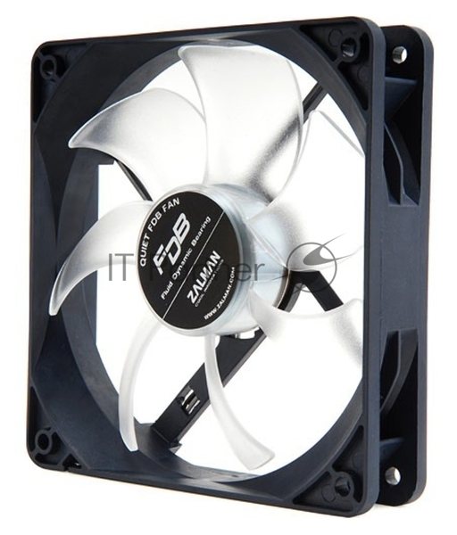 Вентилятор для корпуса Zalman ZM-F3 FDB (SF) черный, 120 мм, 1200 об/мин, 23 дБ, 3 pin