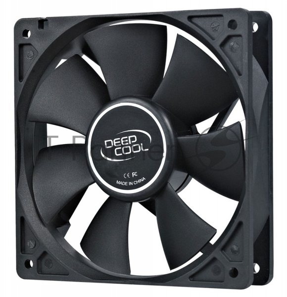 Вентилятор для корпуса DEEPCOOL XFAN 120 черный, 120 мм, 1300 об/мин, 23.7 дБ, 3 pin