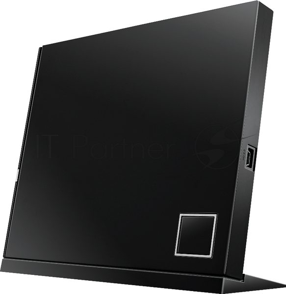 Оптический привод Blu-Ray Asus SBW-06D2X-U/BLK/G/AS черный USB slim внешний RTL