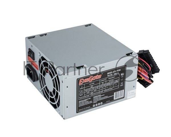 Блок питания ExeGate CP350 (EX169945RUS), 350Вт, ATX, 80мм, серый