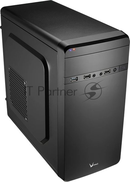 Компьютерный корпус Aerocool/Formula Qs-180 черный без БП mATX 1x80мм 2xUSB 2.0 1xUSB 3.0 audio