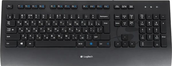 Клавиатура проводная Logitech Keyboard K280E (920-005215) USB черный