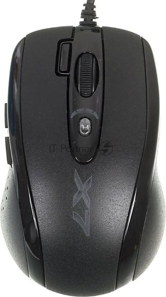 Мышь проводная A4Tech X-710MK черный, 2000 dpi, USB, кнопки - 7
