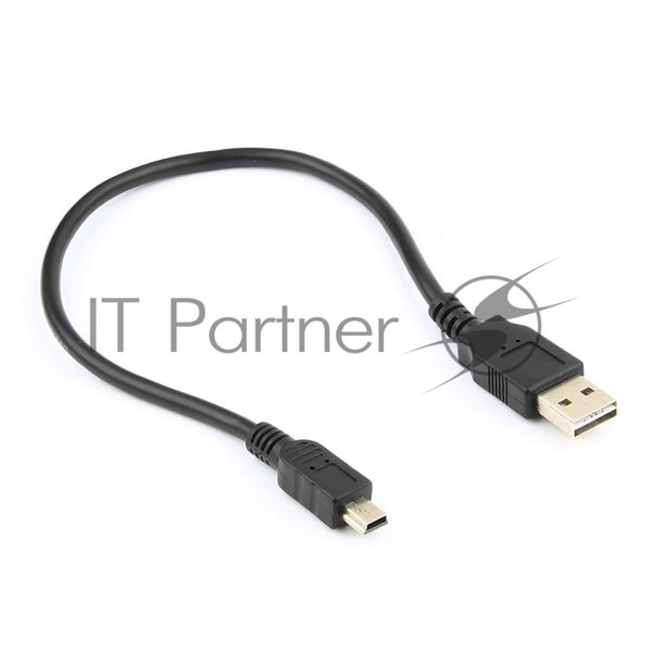 Кабель Gembird/Cablexpert USB 2.0, мультиразъем USB, AM/miniB 5P, 30см, пакет