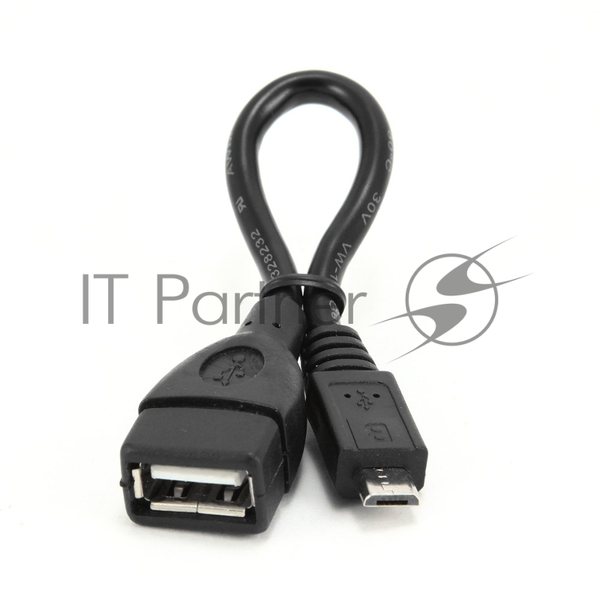 Кабель Gembird/Cablexpert AF/MicroBM, USB 2.0 OTG, 0.15м, пакет