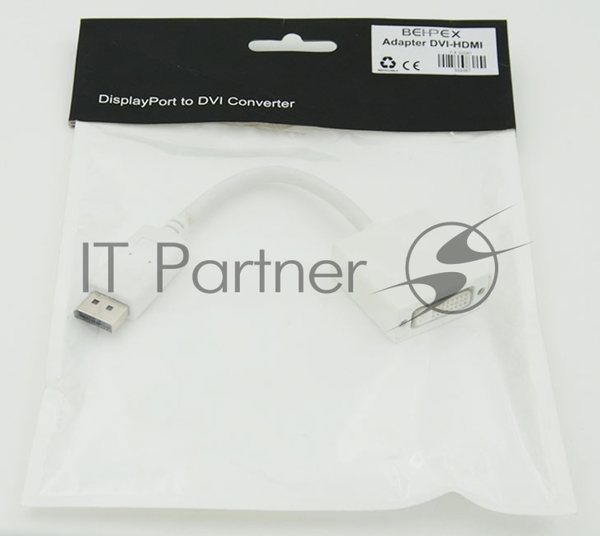 Переходник DisplayPort DisplayPort Behpex (m)/DVI (f)