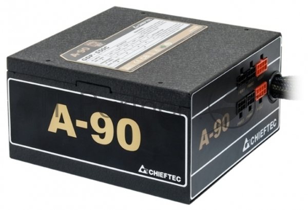 Блок питания Chieftec GDP-750C RTL, 750Вт, 140мм, модульный, черный