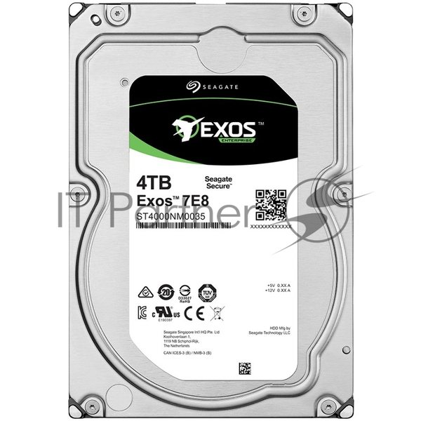 Жесткий диск 4TB Seagate Enterprise Capacity 3.5 HDD (ST4000NM0035) SATA 6Gb/s, 7200 rpm, 128mb buffer, 3.5"