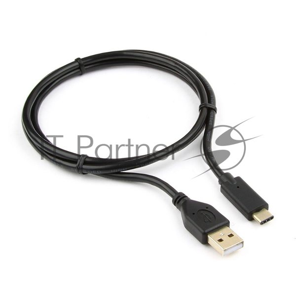 Кабель USB Cablexpert CCP-USB2-AMCM-1M, USB2.0 AM/USB3.1 Type-C, 1м, пакет