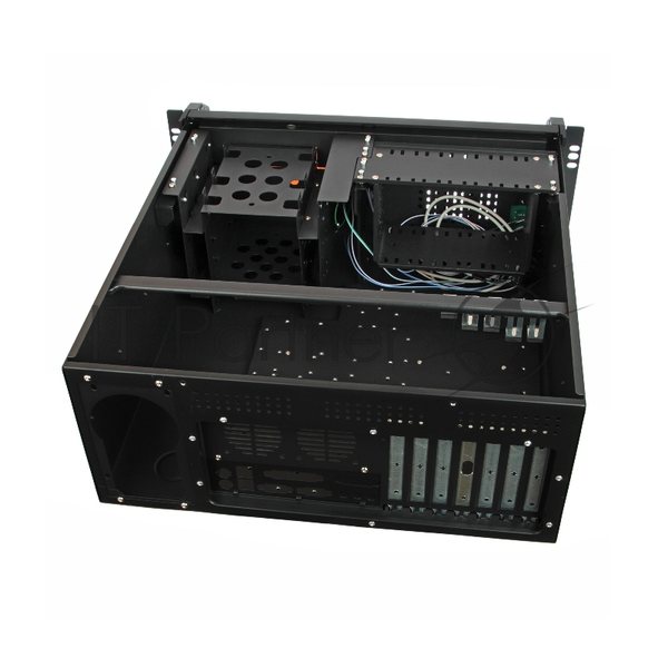 Серверный корпус ExeGate Pro 4U4020S (RM 19", высота 4U, глубина 450, БП 800ADS, USB)"