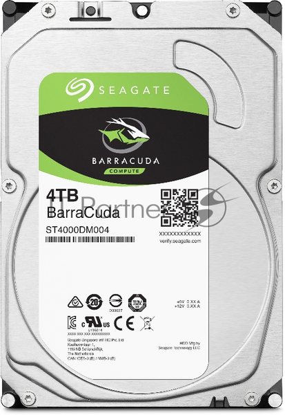 Жесткий диск Seagate Barracuda 3.5 4Tb 5400RPM OEM SATA 6Gb/S 256MB ST4000DM004