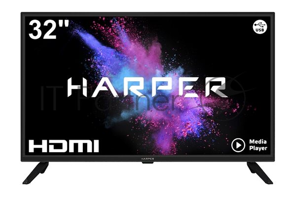 Телевизор Harper 32" 32R470T черный LED HD 60Hz