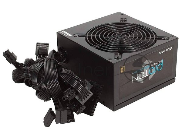 Блок питания Chieftec BDF-750C, 750Вт 80 PLUS Bronze, 140мм, модульный, черный