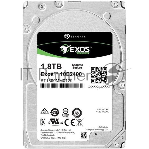 Жесткий диск Seagate SAS2.5" 1.8Tb 10000RPM 256MB ST1800MM0129Enterprise Performance