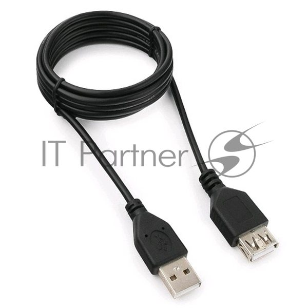 Кабель удлинитель USB 2.0 Гарнизон GCC-USB2-AMAF-1.8M, AM/AF, 1.8м, пакет