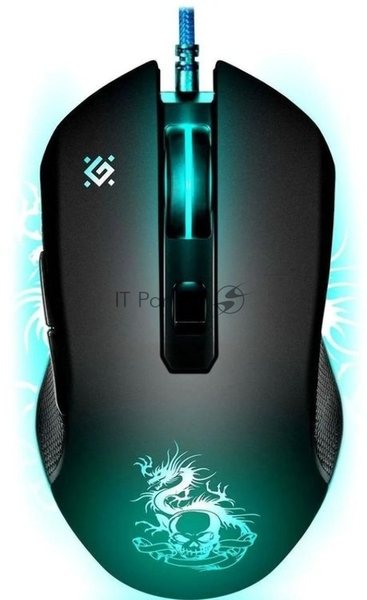 Мышь проводная Defender Sky Dragon GM-090L черный, 3200 dpi, USB, кнопки - 6