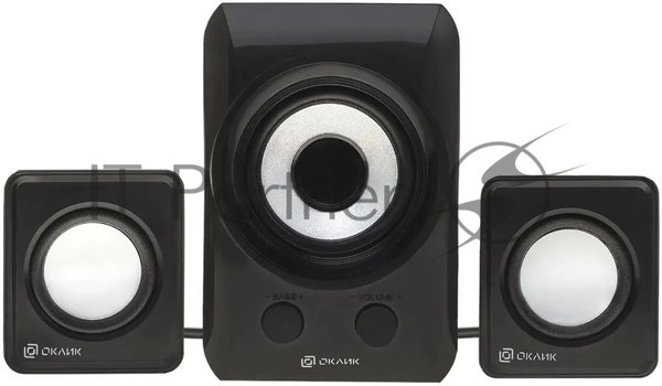 Акустическая система Oklick OK-420 2.1 черный 11Вт