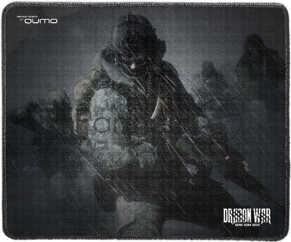 Коврик Qumo Iron Storm для мыши, 280x230x3 мм