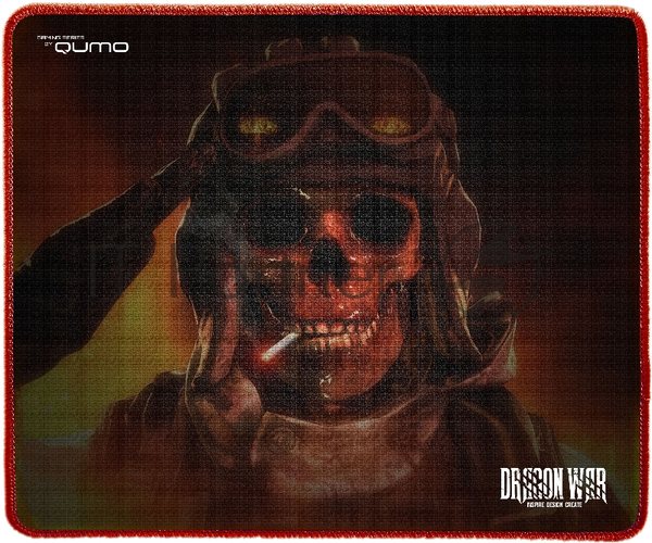 Коврик Qumo Deadly Salute для мыши,280x230x3 мм