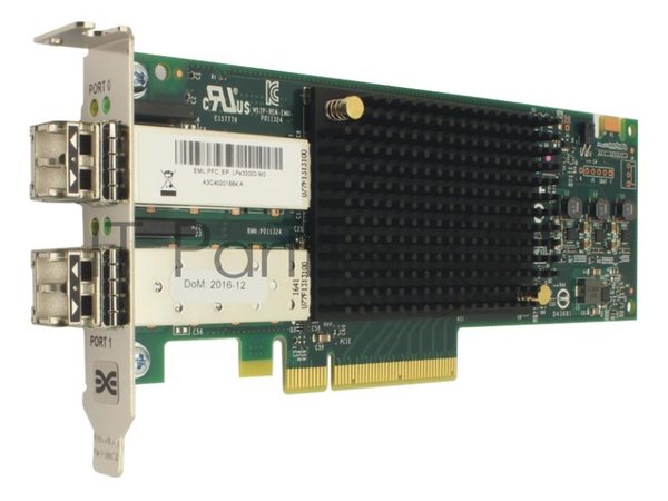 Контроллер LPe32002-M2 Gen 6 (32GFC), 2-port, 32Gb/s, PCIe Gen3
