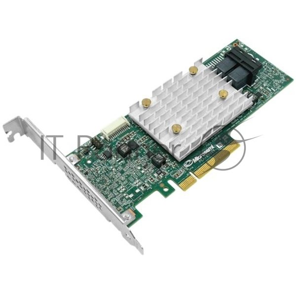 Контроллер Microsemi Adaptec HBA 1100-8e Single,8 external ports,PCIe Gen3,x8, FlexConfig