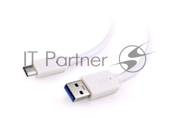 Кабель USB Cablexpert CCP-USB3-AMCM-6-W, USB3.0 AM/USB Type-C, 1.8м, белый, пакет