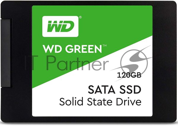 Накопитель SSD накопитель Western Digital SATA2.5" 120GB TLC GREEN WDS120G2G0A WDC